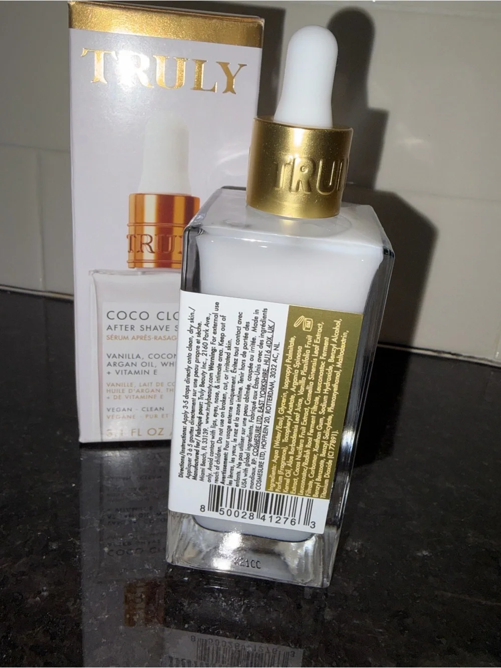 Truly - “Coco Cloud “After Shave Serum (Size: 3.1 fl oz) - New in Box - Picture 7 of 15